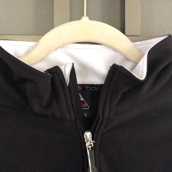NWT Bolle Black and white belted jacket. Size out - Picture 8 of 11